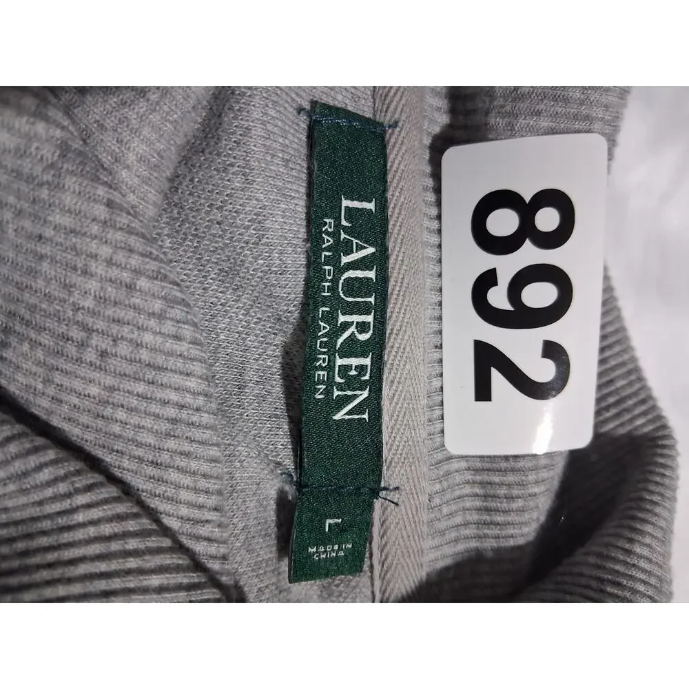 Lauren Ralph Lauren Womens size Large Cowl Neck Preppy Grungecore Academia Dress